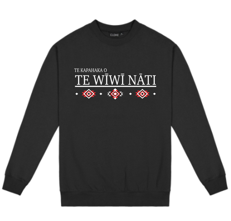 Te Wiwi Ngati Crew Neck
