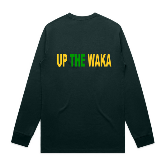 Horouta Hammer Heads League Long Sleeve Tee Adult Pine Green