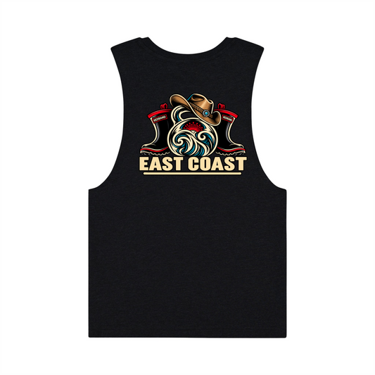 The Local 35 Gym Tank Black