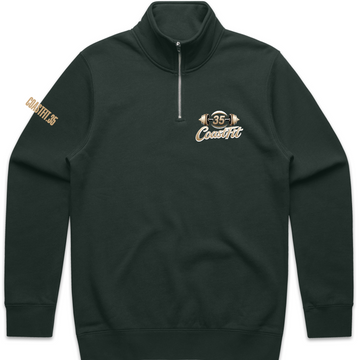 CoastFit 35 1/4 Zip Pine Green
