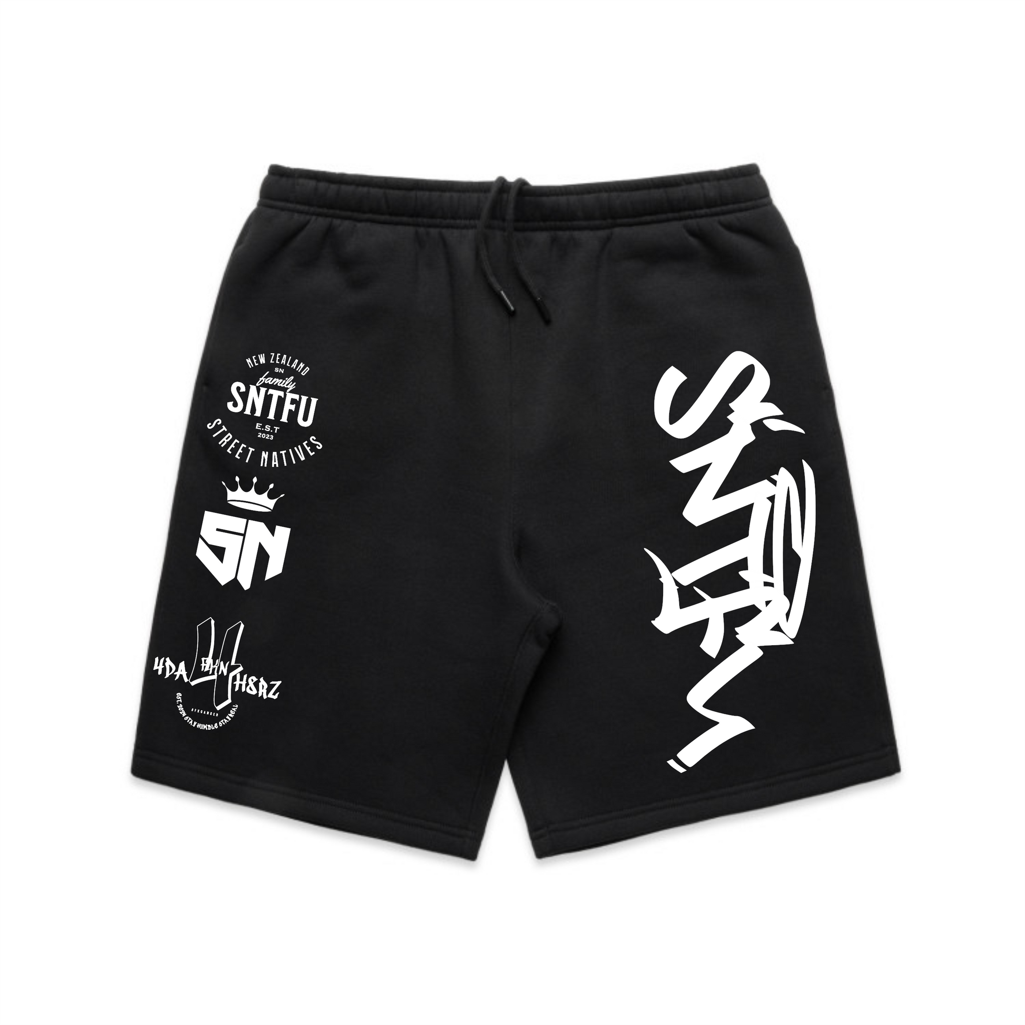 The Colab Black Lounge Shorts "PRE ORDERS ONLY"