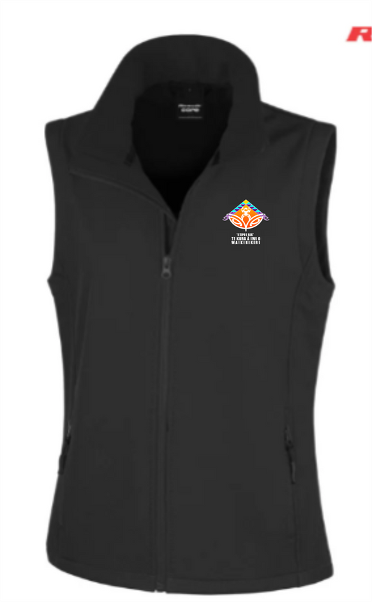 Softshell Vest Mens and Ladies Cut